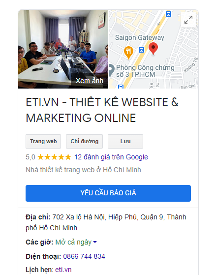 ETI.VN - THIẾT KẾ WEBSITE & MARKETING ONLINE