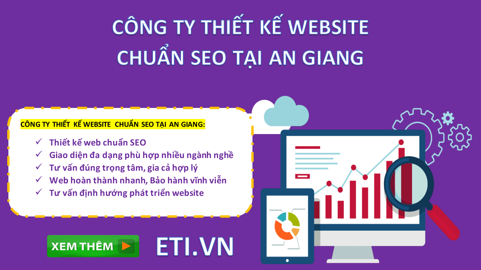 Công ty thiết kế website chuẩn Seo tại An Giang