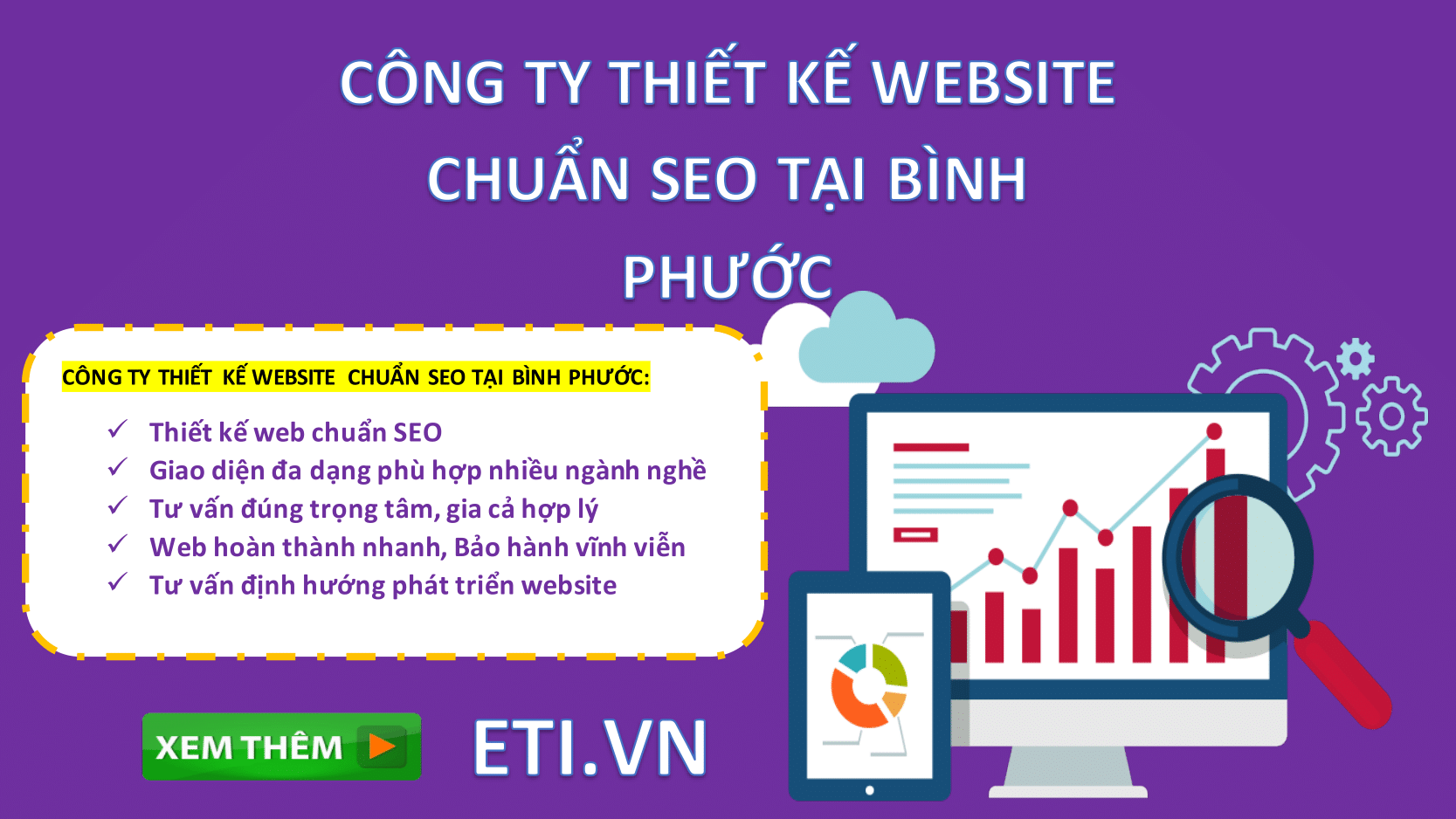 Công ty thiết kế website chuẩn Seo tại Bình Phước